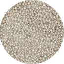 Zuckerperlen - Metallic Silber - Medium - 80 g - von FunCakes
